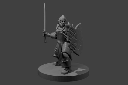 Fantasy miniatur hobgoblin - miniatur,
