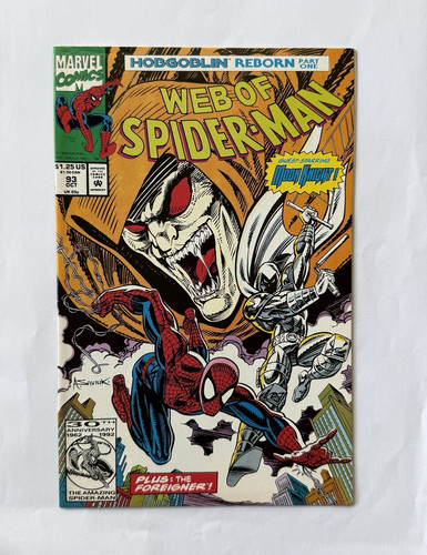 Web spider man 93 marvel - of, #93