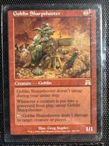 Goblin sharpshooter onslaught - goblin,