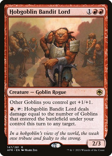 Hobgoblin bandit lord - hobgoblin,