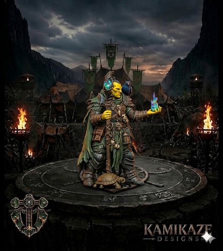 Figur hobgoblin druide - druide, deko