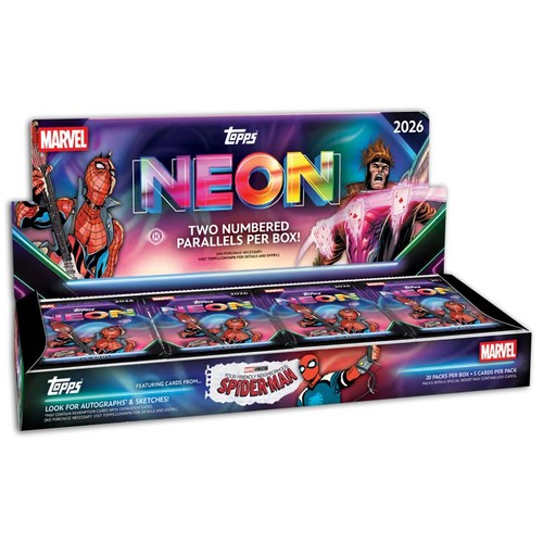 Topps neon marvel - neon, trading