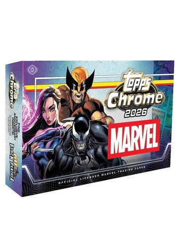 Topps chrome marvel 2026 - topps,