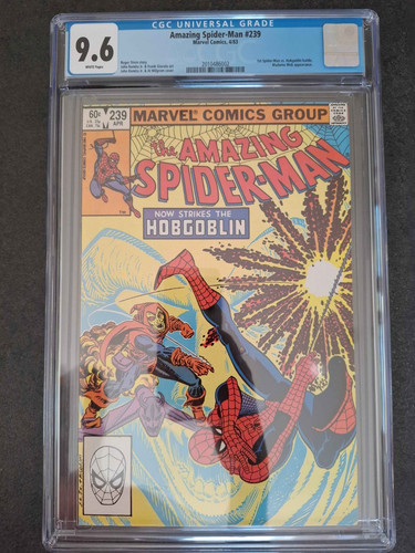 Amazing spider man 239 cgc - amazing, #239