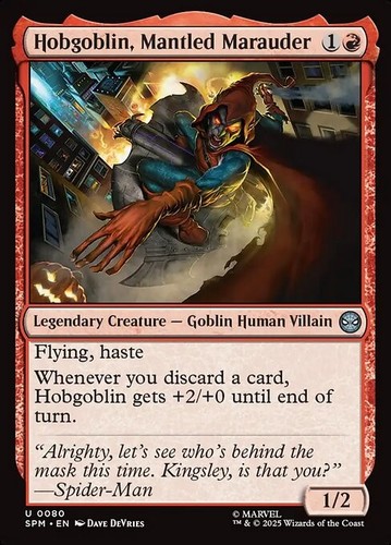 Hobgoblin mantled marauder - hobgoblin,,