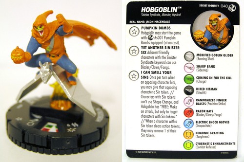 Heroclix 040 hobgoblin - heroclix,