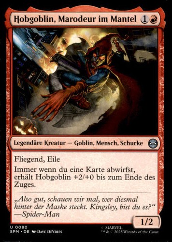 Hobgoblin marodeur mantel - im,