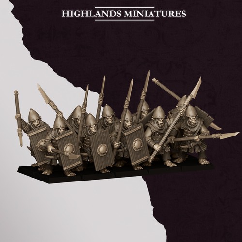 20x hob goblin spearmen - 20x,