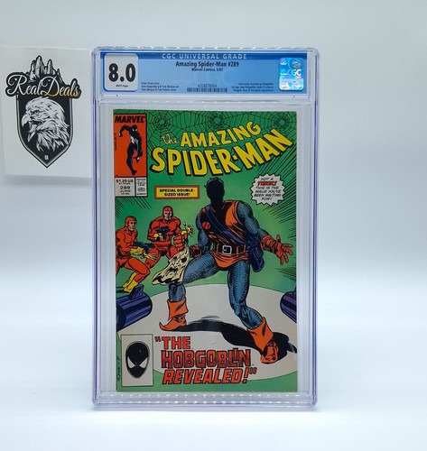 Amazing spider man 289 cgc - spider-man,