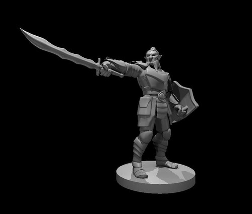 Fantasy miniatur hobgoblin - miniatur,